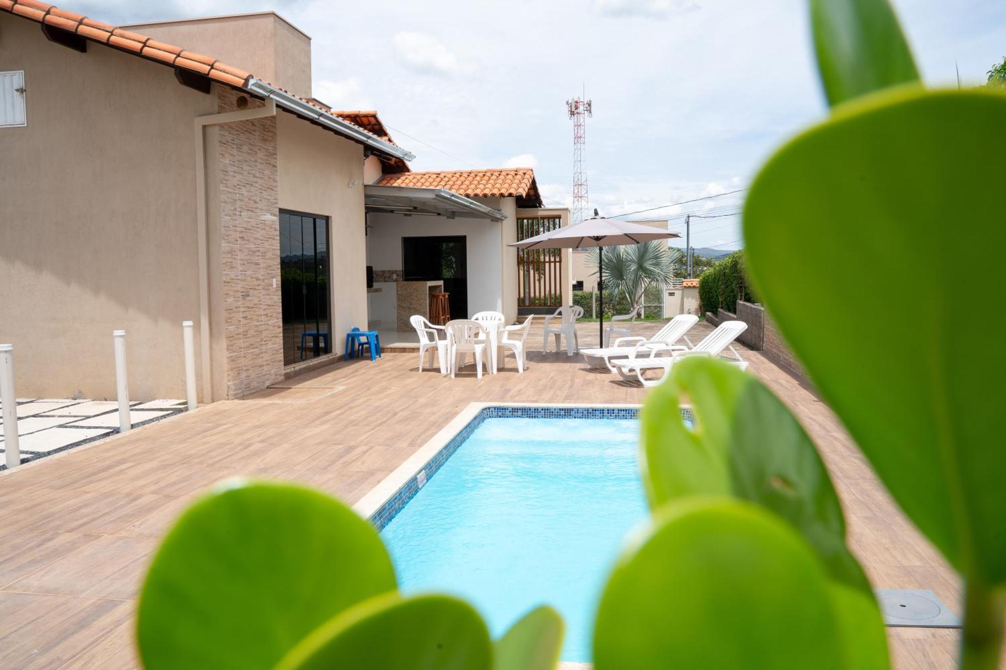 Casa Com Piscina Vista Para Lago, 03 Quartos Confortaveis Capitólio المظهر الخارجي الصورة